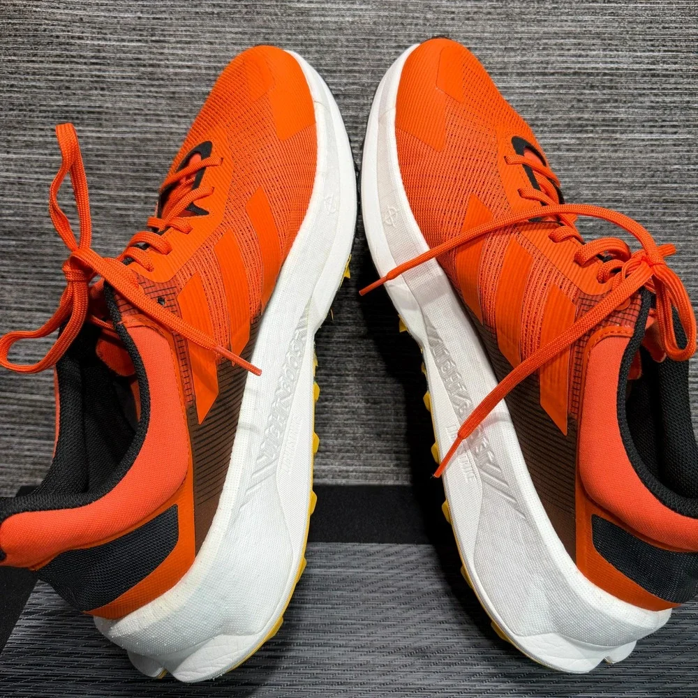 adidas Men Size 15 Orange Terrex Soulstride Flow Trail Running Shoes IE8455
